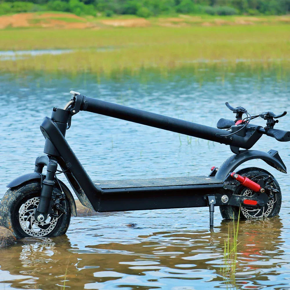 HX X9 Premium E-Scooter mit Wechselakku – 10 Zoll Reifen, starke Leistung & komfortables Fahren