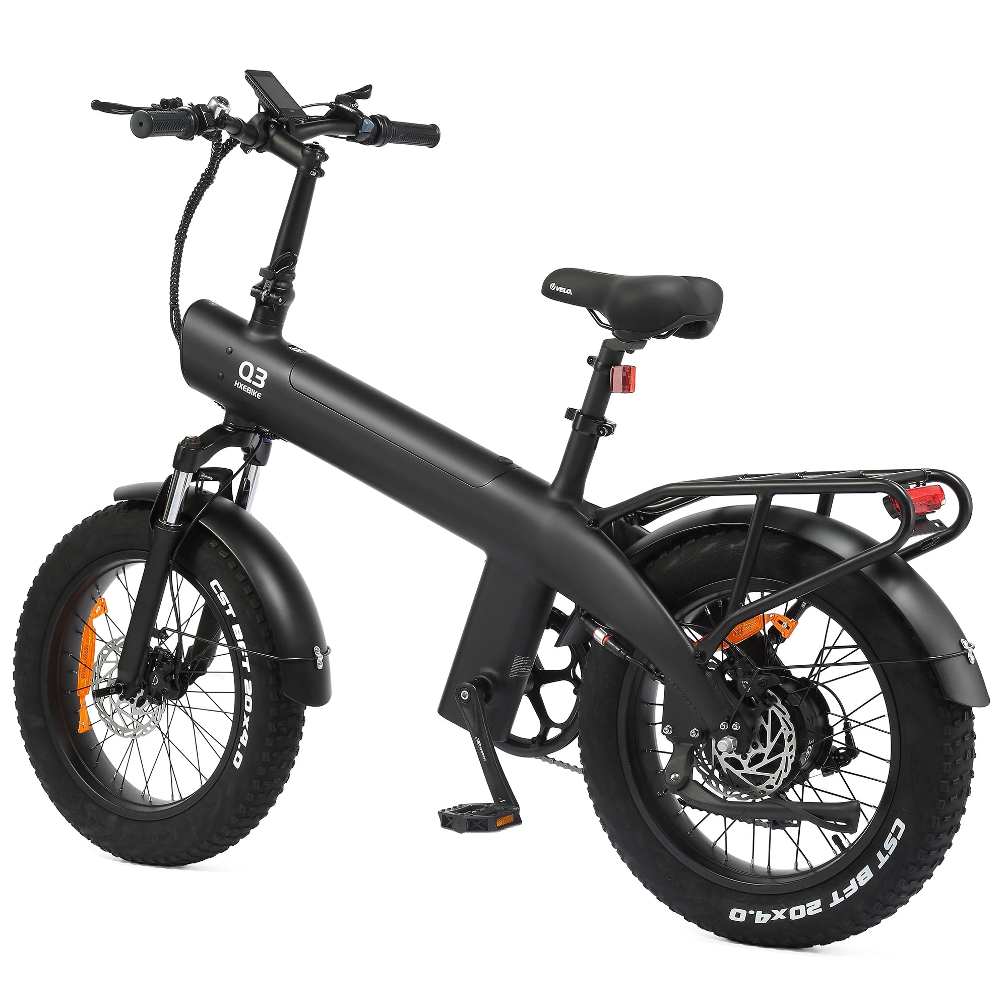 HX Q3 2000W Fat Tire All-Terrain E-Bike - mit kostenlosem Schutzblech und Gepäckträger