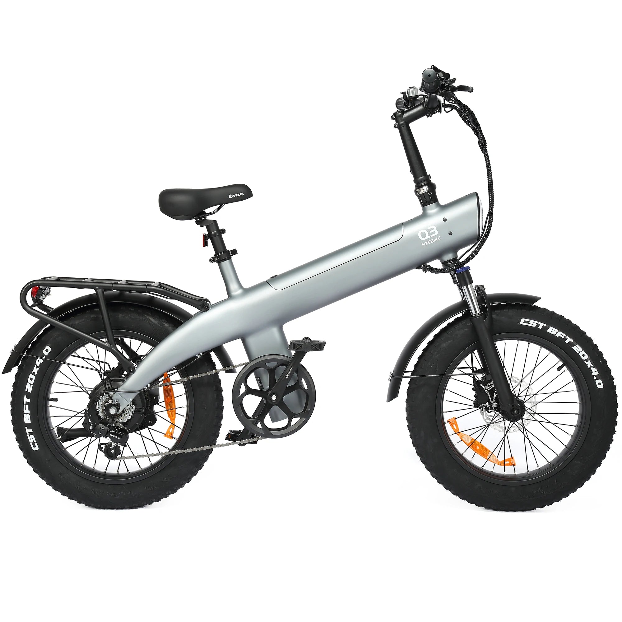 HX Q3 2000W Fat Tire All-Terrain E-Bike - mit kostenlosem Schutzblech und Gepäckträger