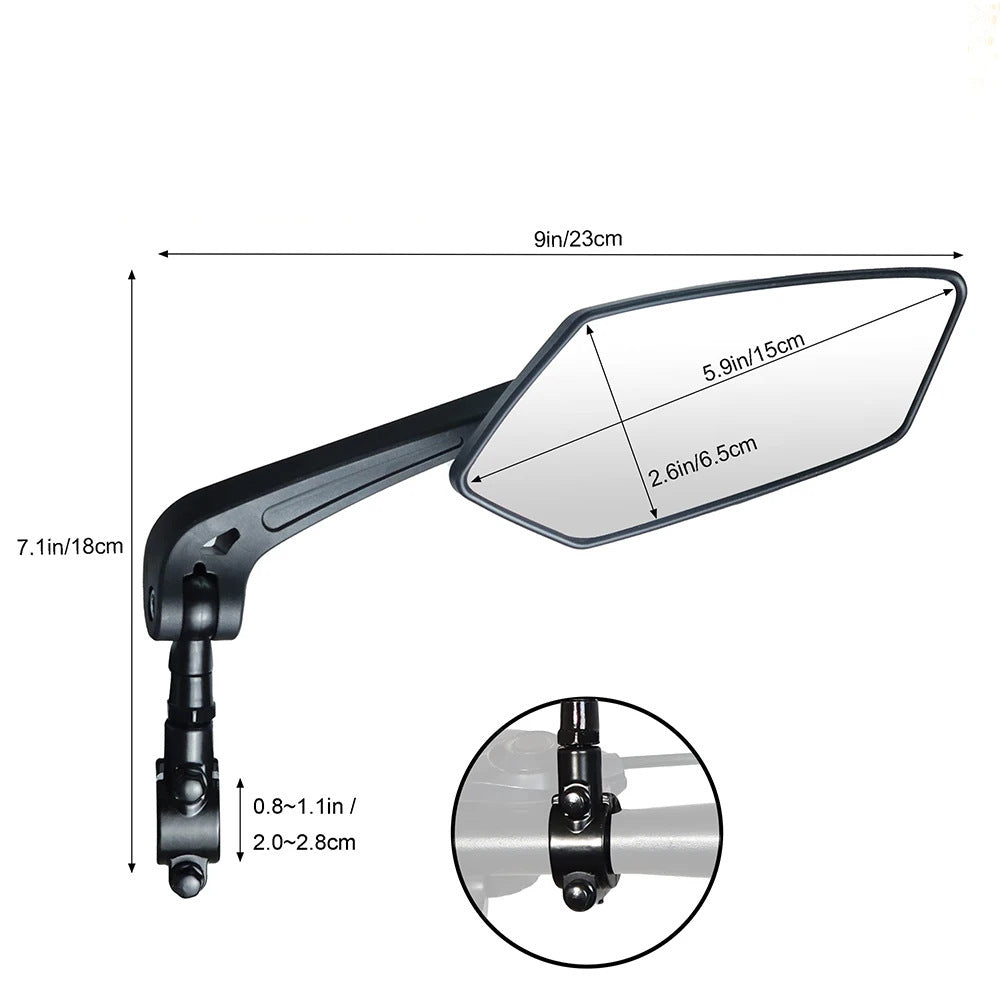 Bike Rearview Mirror (1 Pair)