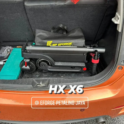 HX X6 Faltbarer E-Scooter – Kompakter Elektro Scooter für Stadt, Pendeln & Reisen
