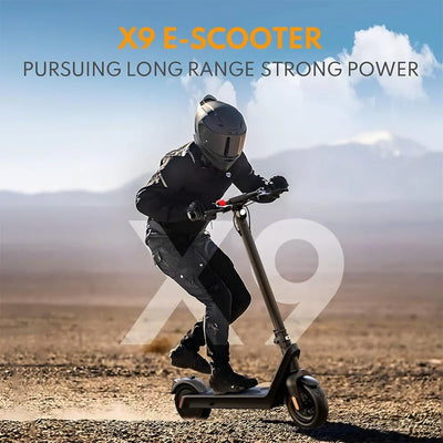 HX X9 Premium E-Scooter mit Wechselakku – 10 Zoll Reifen, starke Leistung & komfortables Fahren
