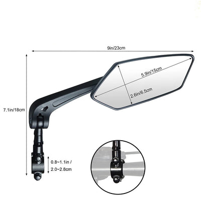 Bike Rearview Mirror (1 Pair)